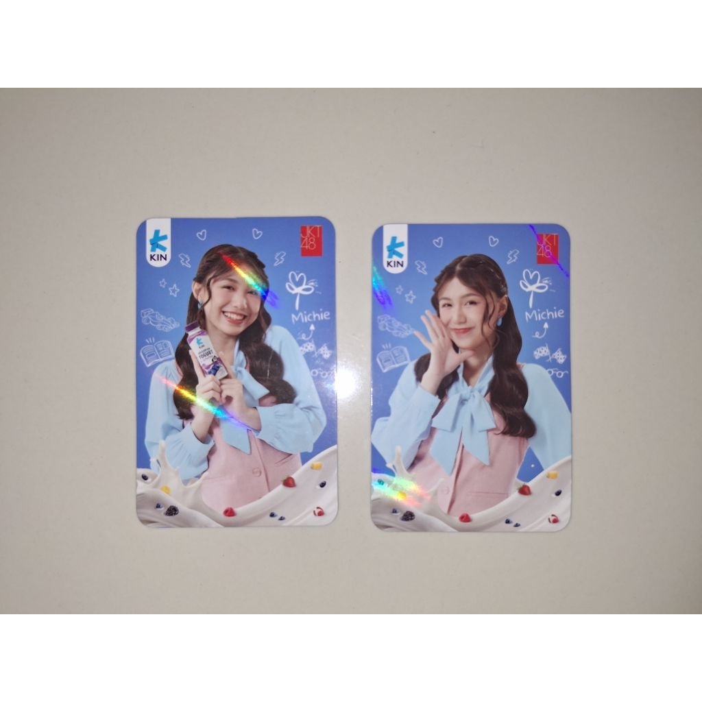 PC photocard satu set official Michelle Alexandra Michie JKT48 kin yogurt