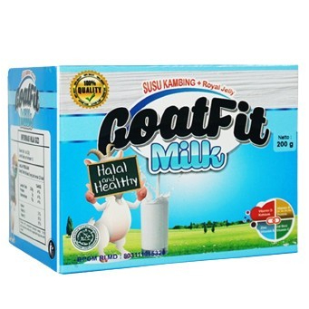 

Susu Kambing Etawa GOATFIT PUTIH SACHET Milk ORIGINAL 10 SACHET / Goat Fit
