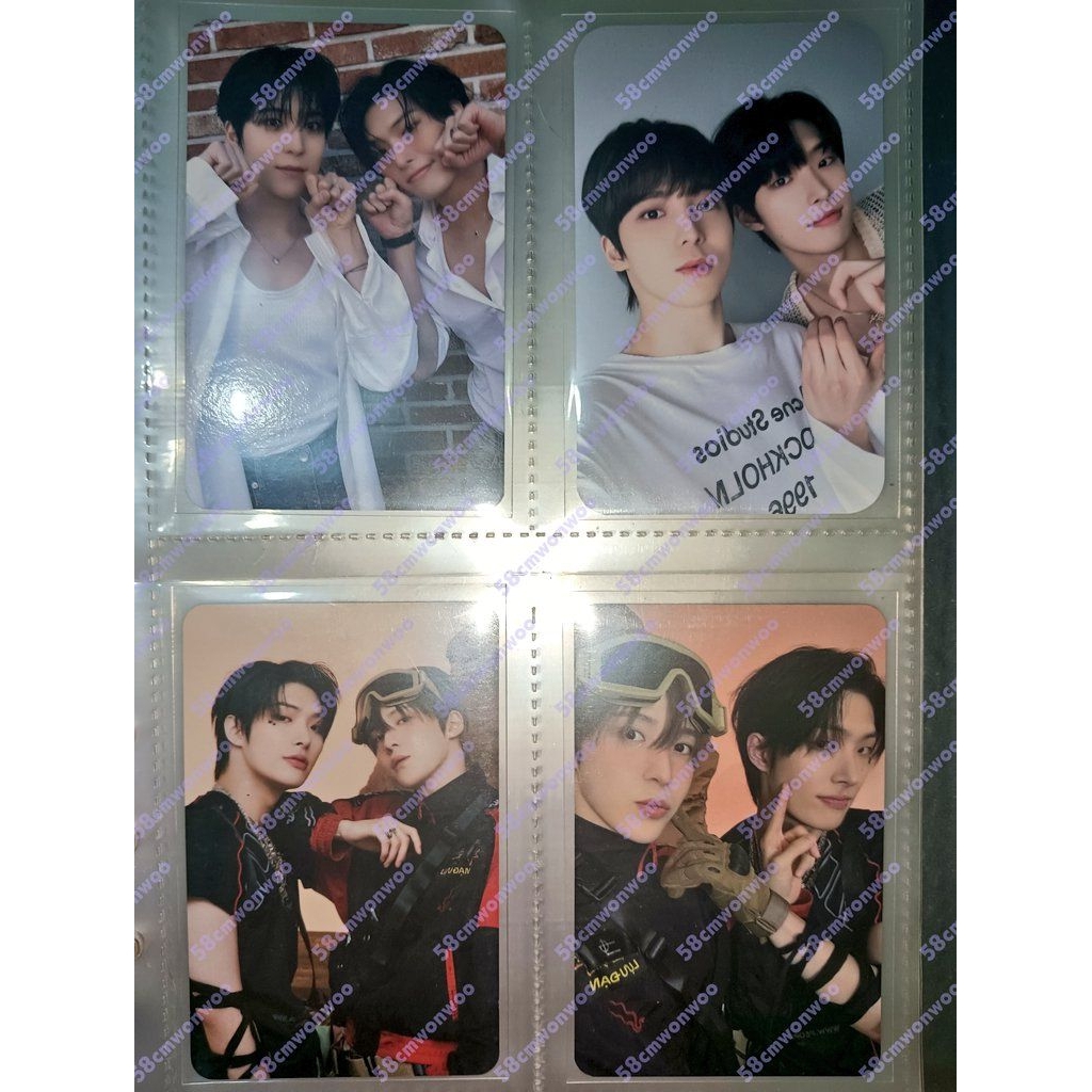 [READY] Official Photocard Ateez unit Yungi Yunho Mingi Makestar Hug Pott Behind The Scenes Treasure