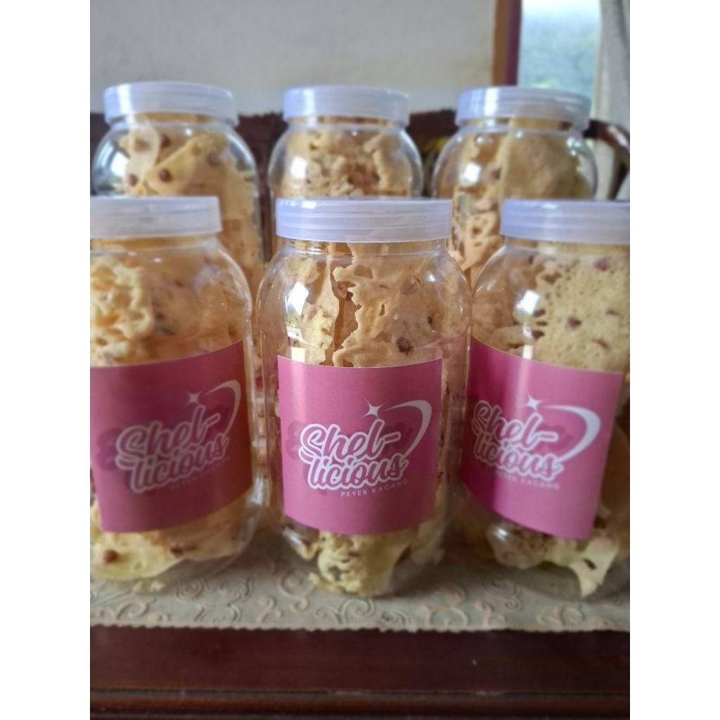 

Shel_licious | Peyek Kacang | Camilan | Camilan gurih | Camilan toples