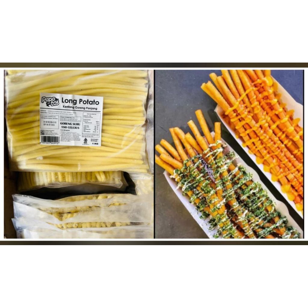

papa tos long potato 1kg