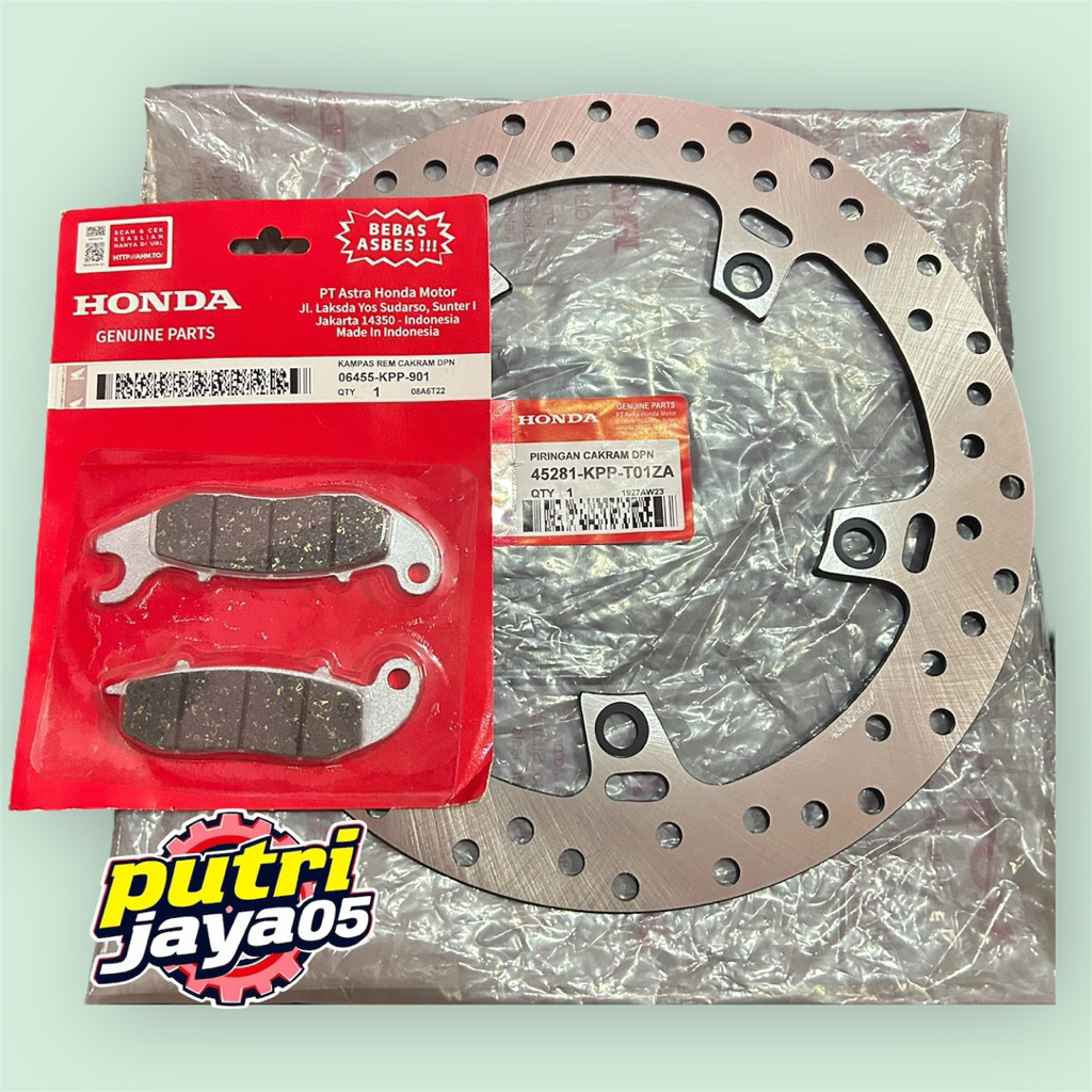 Piringan Cakram Depan + Kampas Rem Depan CB150 X CB150 R CBR150 R OLD CBR150 R LED