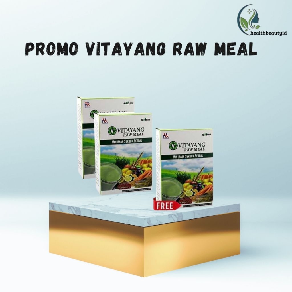 

Vitayang Raw Meal Minuman Serbuk Sereal Sehat, Diet, Detox, Nutrisi Lengkap Original KK Indonesia