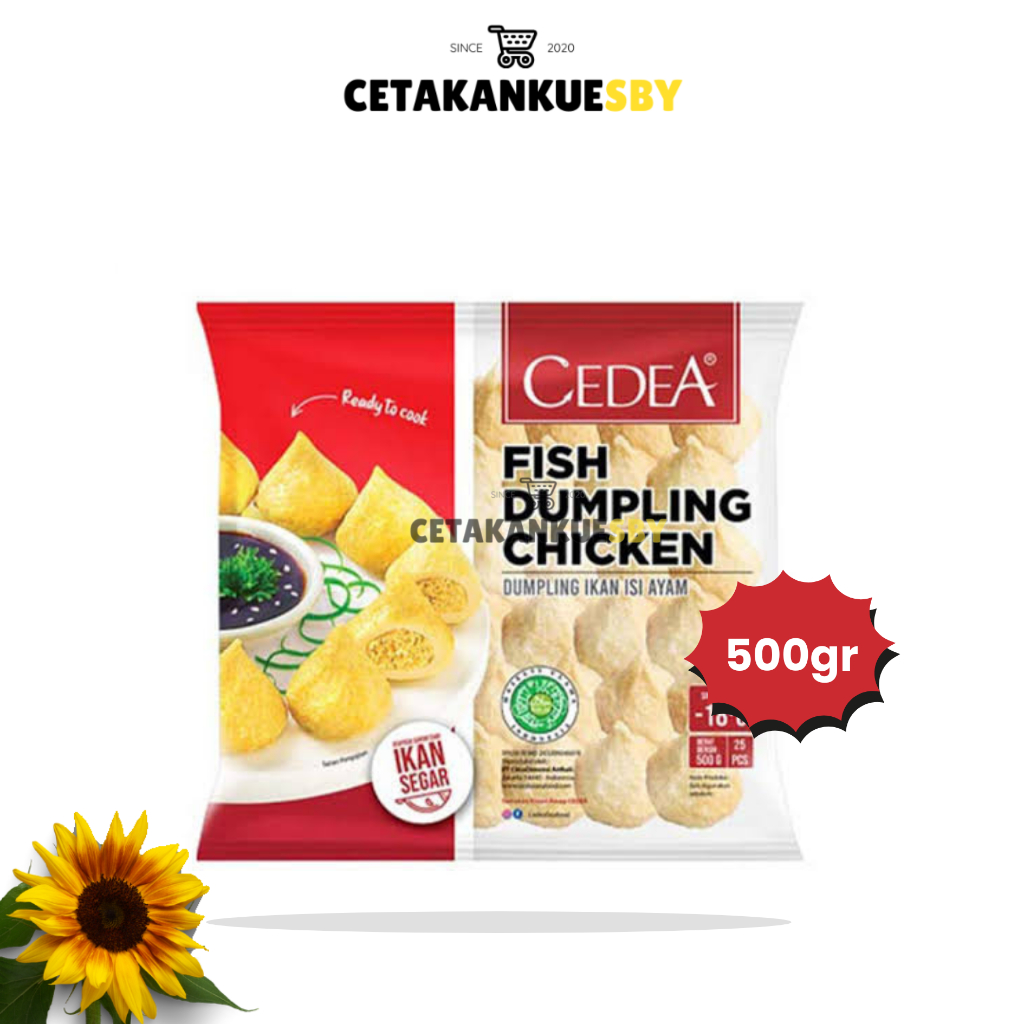 

(CKS) CEDEA FISH DUMPLING CHICKEN 500GR | Frozen Food Cedea Fish Dumpling Chicken 500gr