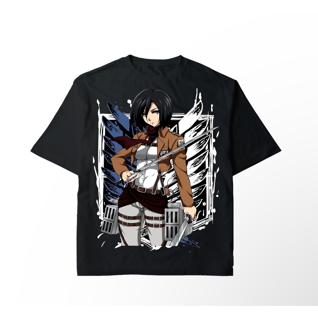 Baju Anime Attack on Titan Mikasa