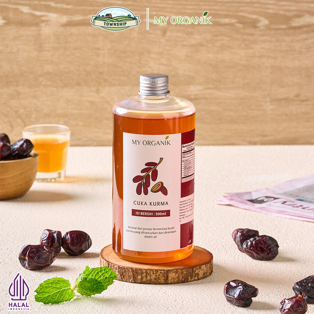 

My Organik Cuka Kurma Original Dates Vinega With Mother Organik Premium 500ml