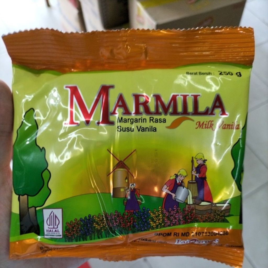 

marmila margarin rasa milk vanila 250 gram