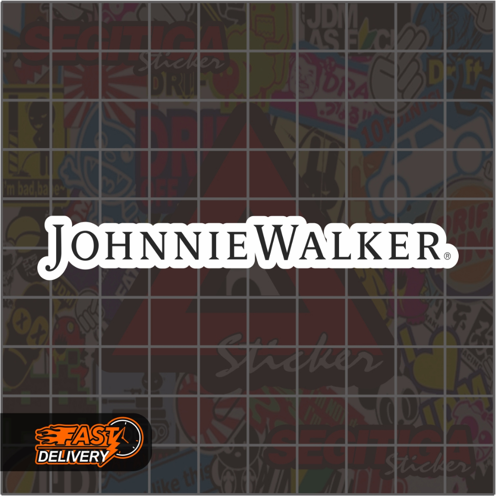 

Sticker Joni Walker Ukuran 8.5 x 1.3 Cm