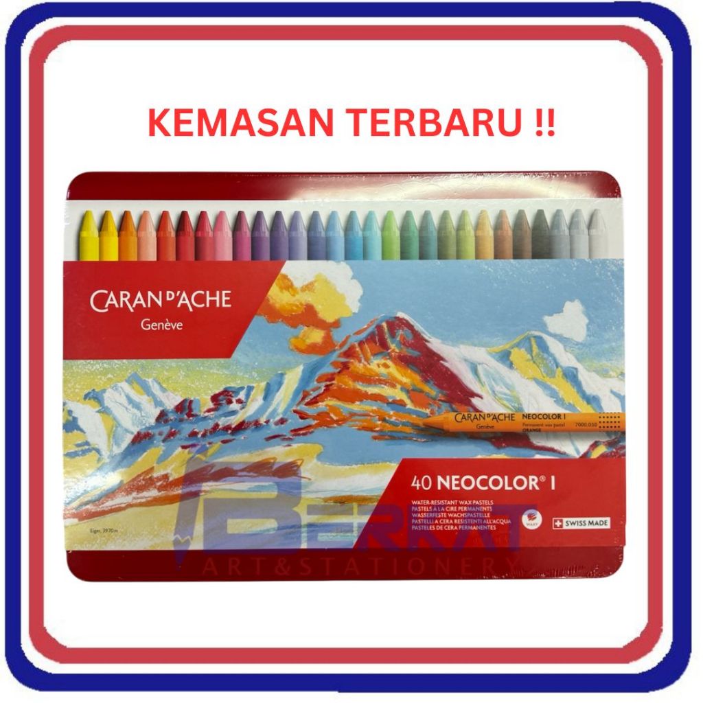 

Crayon Carandache 40 Warna / Colour Neo 1 / Neo 2