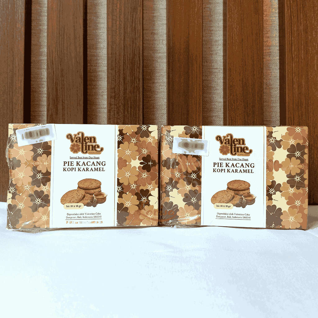 

Pie Kacang Kopi Karamel