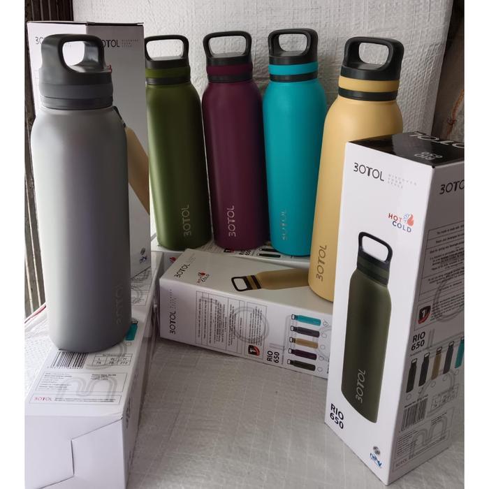 Thermos Dubblin Rio 650ML, 900 ML,  New Colour Tahan Panas Dan Dingin 12 Jam//Dubblin Termos Rio 650
