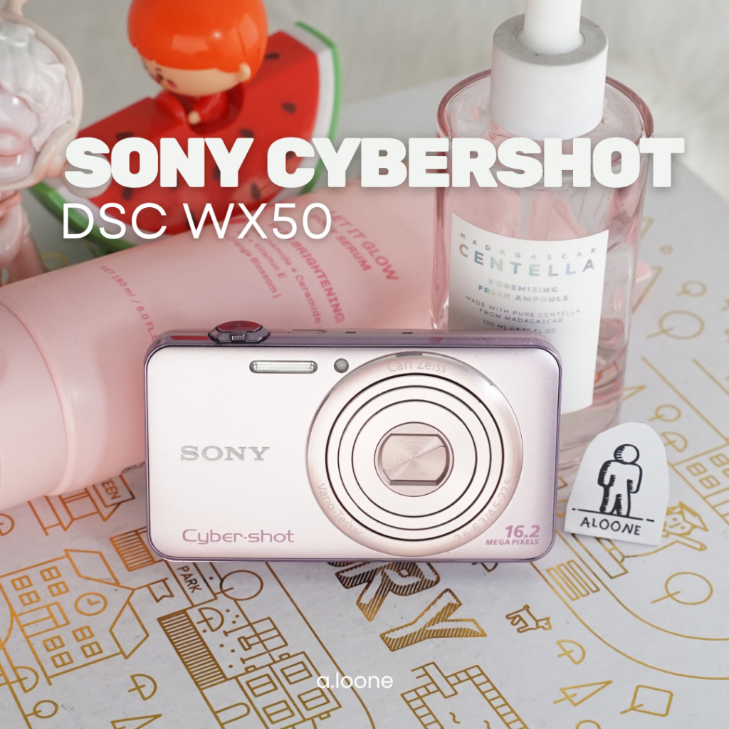 SONY CYBERSHOOT WX-50 DIGICAM ROSE GOLD PINK  DIGICAM KAMERA POCKET