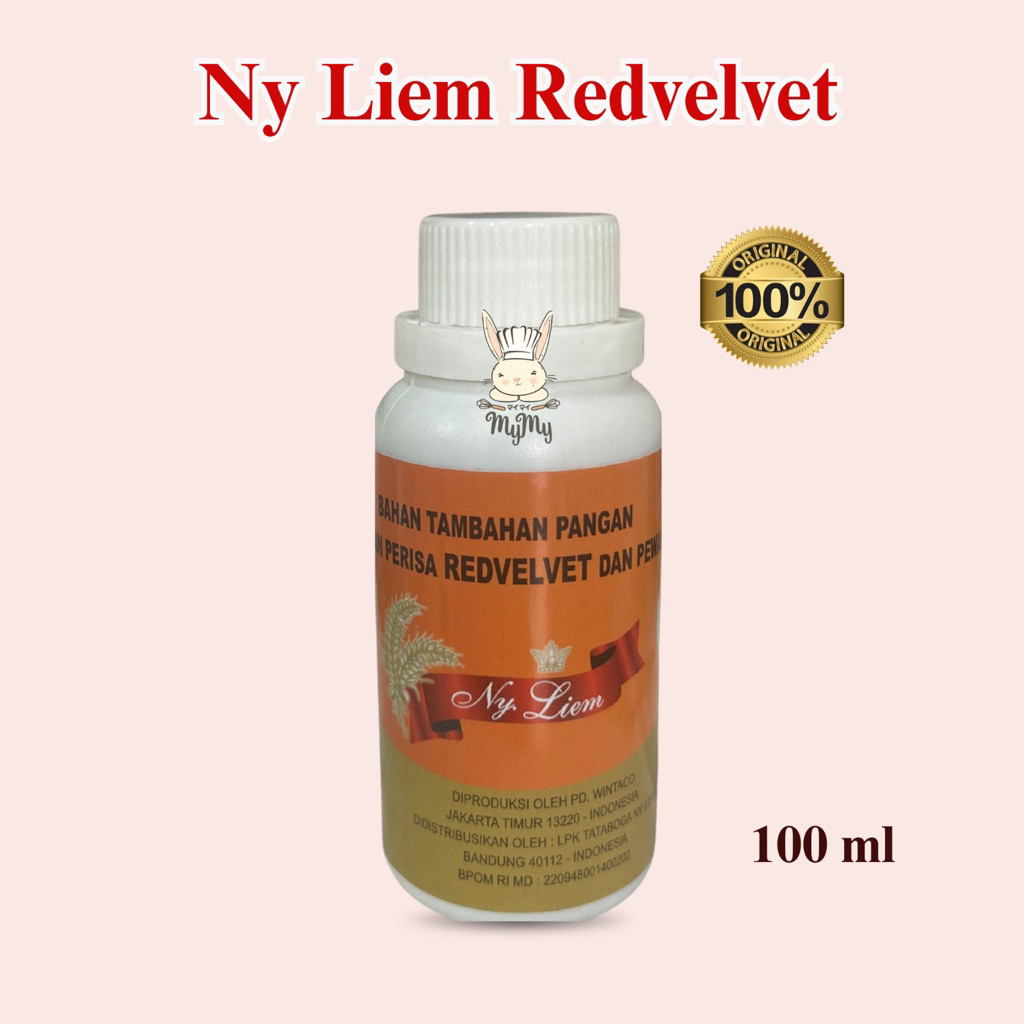 

Ny Liem Perisa & Pewarna Red Velved 100 ml