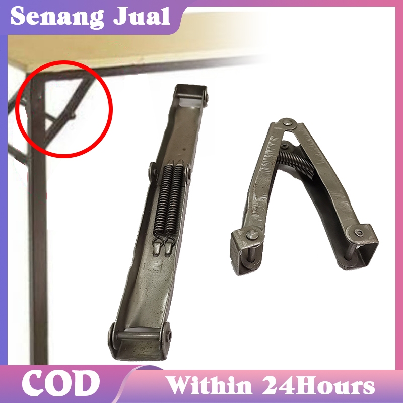 2pcs Engsel Pegas / Engsel Meja Lipat / Aksesories Kaki Meja Lipat / Flexible Engsel
