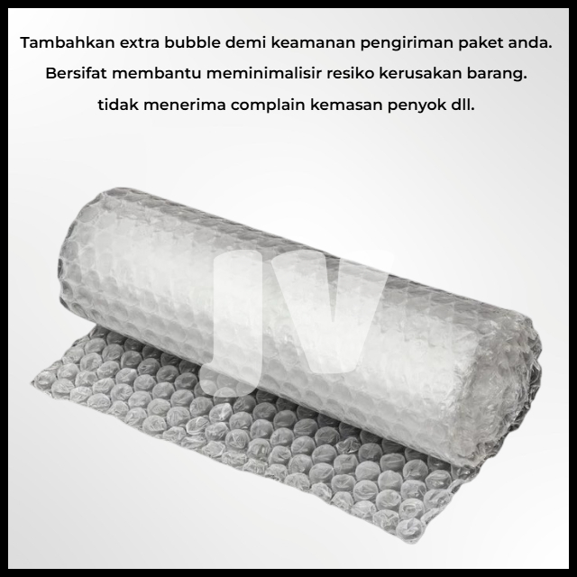 

Extra Buble Wrap Agar Pengiriman Aman