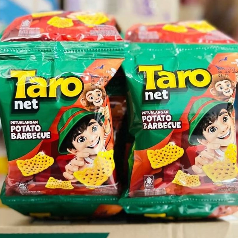 

Ciki Taro Net Rasa BBQ Renceng isi 10 Taro Satuan @17gr