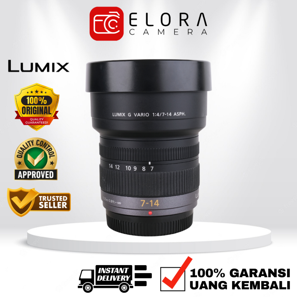 Lumix G 7-14mm F4 ASPH / Lensa Lumix G 7-14mm F4 ASPH