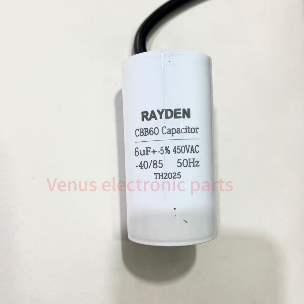 Kapasitor CBB60 6UF 450VAC