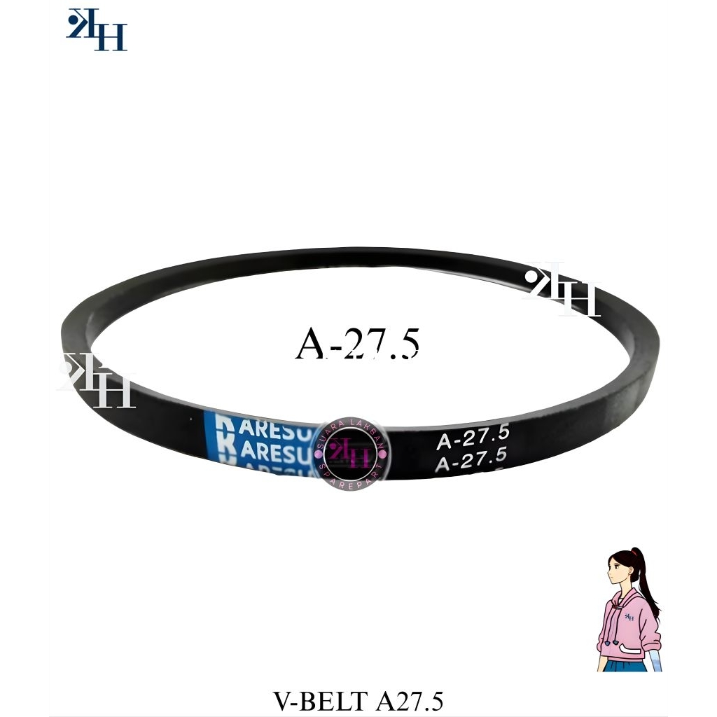 Vanbelt A-27.5 Mesin Cuci / v-belt A27.5 / V-BELT A 27.5