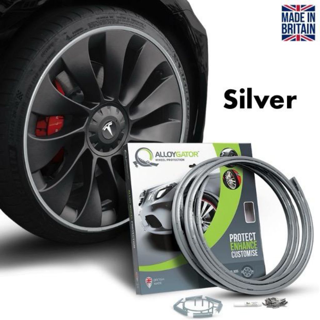 Alloygator Pelindung Velg Mobil Inter Silver Ring 12-19 Inch
