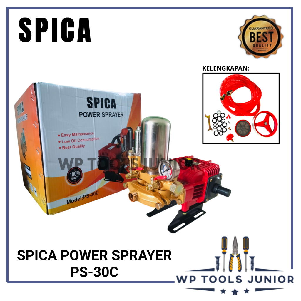 TERMURAH SPICA Engine Power Sprayer PS-30C / PS-22C SANCHIN Pompa Semprotan Air Cuci Steam Mesin Cuc