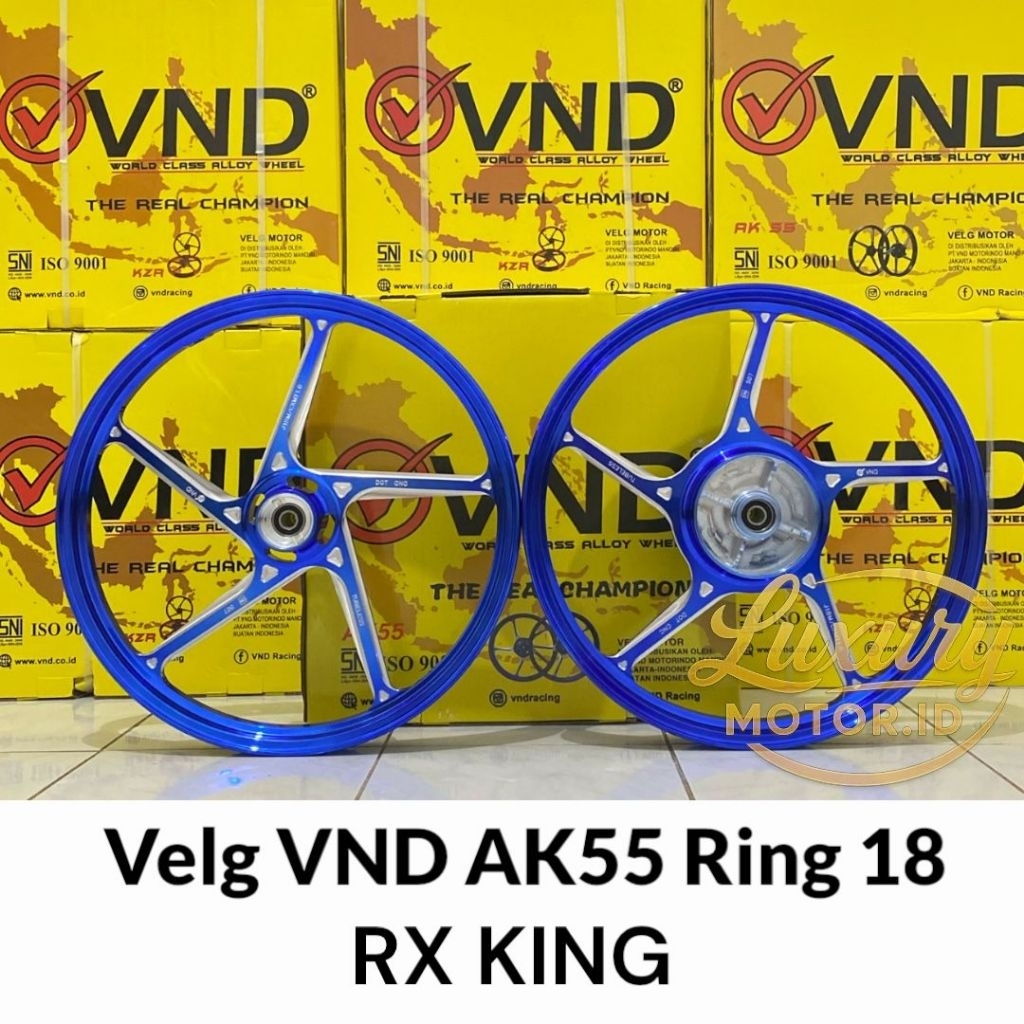 Velg VND AK 55 ring 18 RX KING uk 160/160 velg vnd ak55 RX KING VELG VND RX KING Original