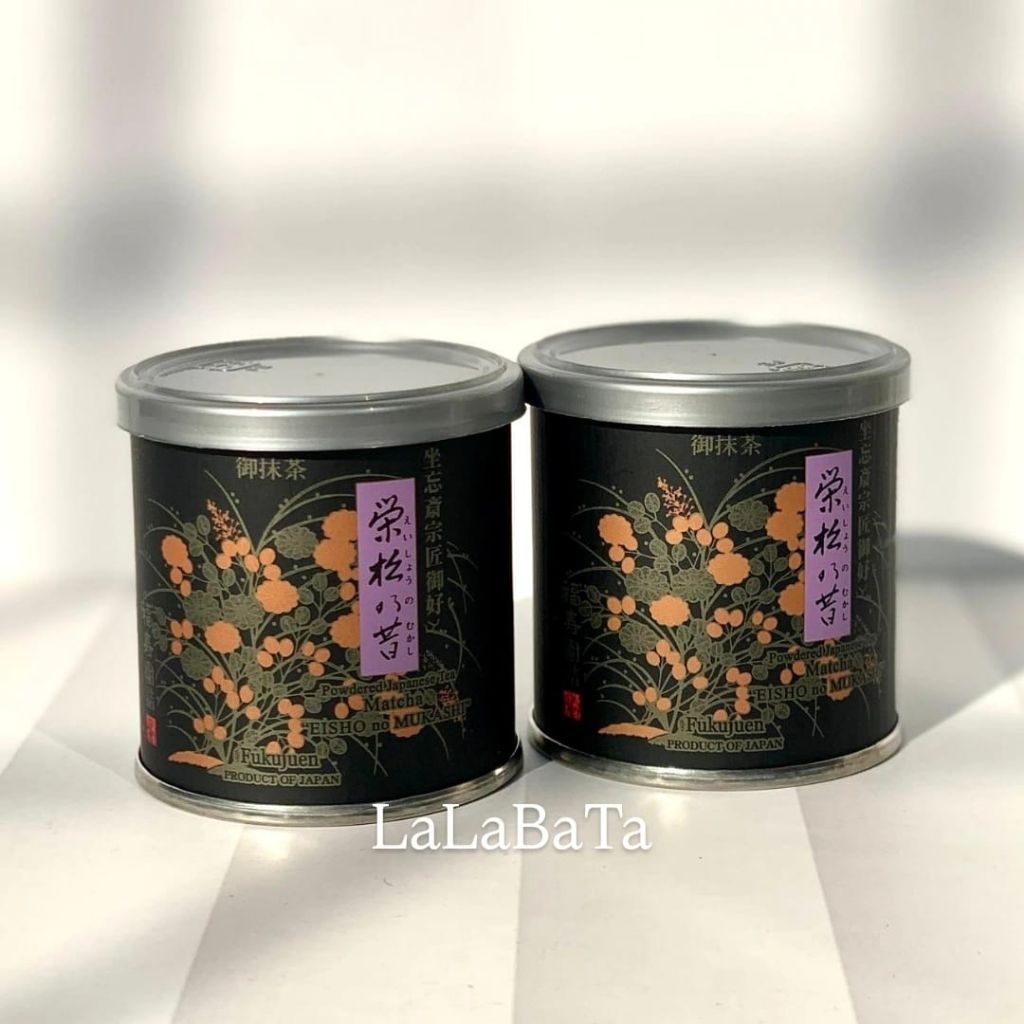 

[READY STOCK] FUKUJUEN - Eisho no Mukashi 20 Gram Can / Japan Ceremonial Grade Matcha Powder