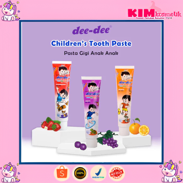 DeeDee Tooth Paste Pasta Gigi Odol Anak 50GR