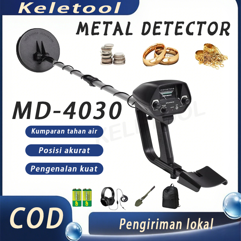 MD-4030 Dalam Tanah Alat Pendeteksi Logam Bawah Alat Pendeteksi Penambang Emas Sensitivitas Tinggi M