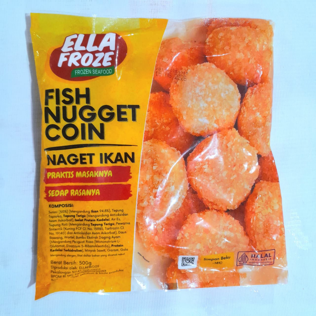

Ellafroze Fish nugget coin 500gr