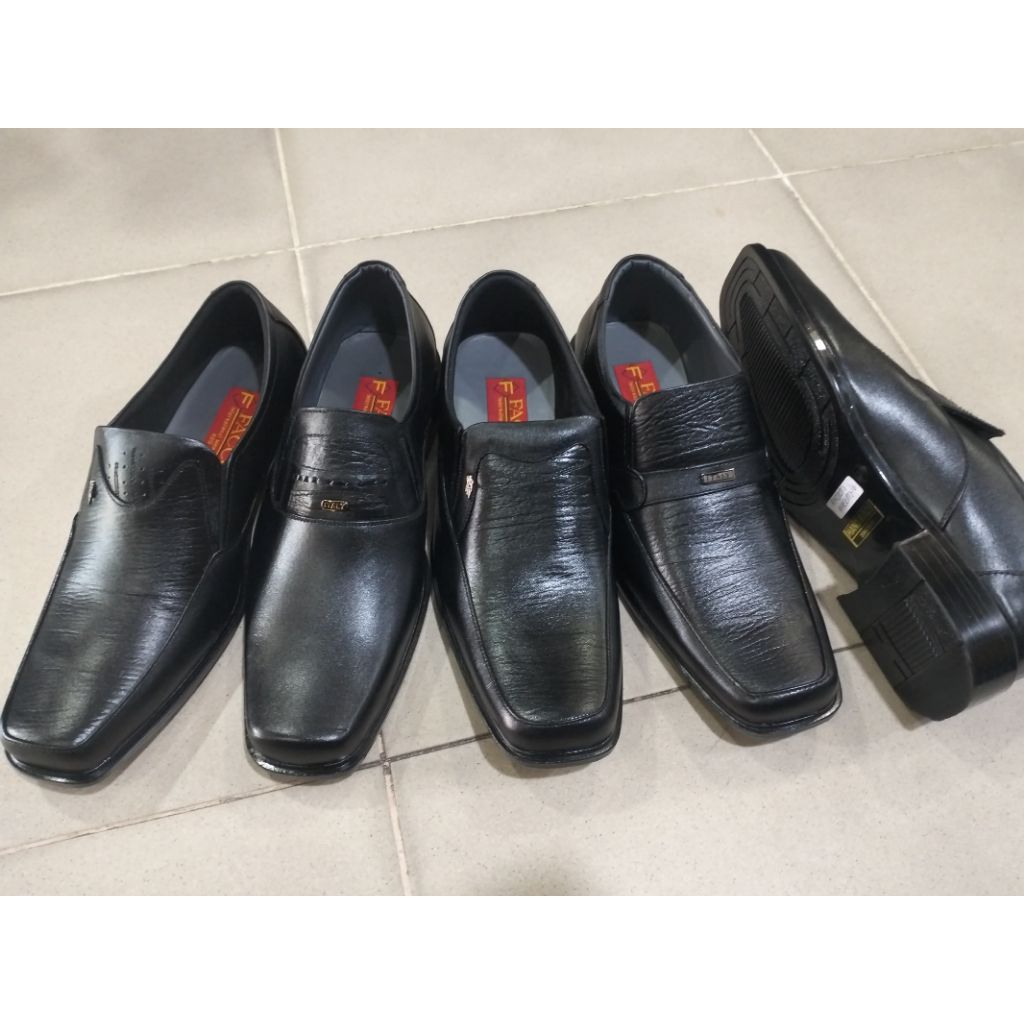 SEPATU KULIT ASLI KANTOR PRIA PANTOFEL FACCO ORI