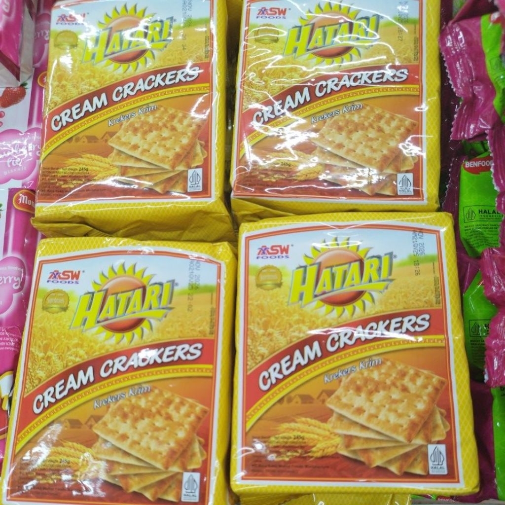 

Biskuit Malkist HATARI cream crackers 245Gram