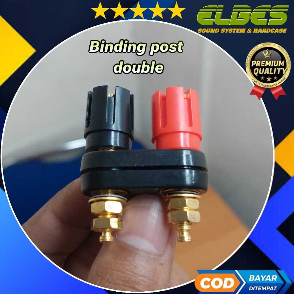 

Binding post gandeng terminal speaker terminal box power