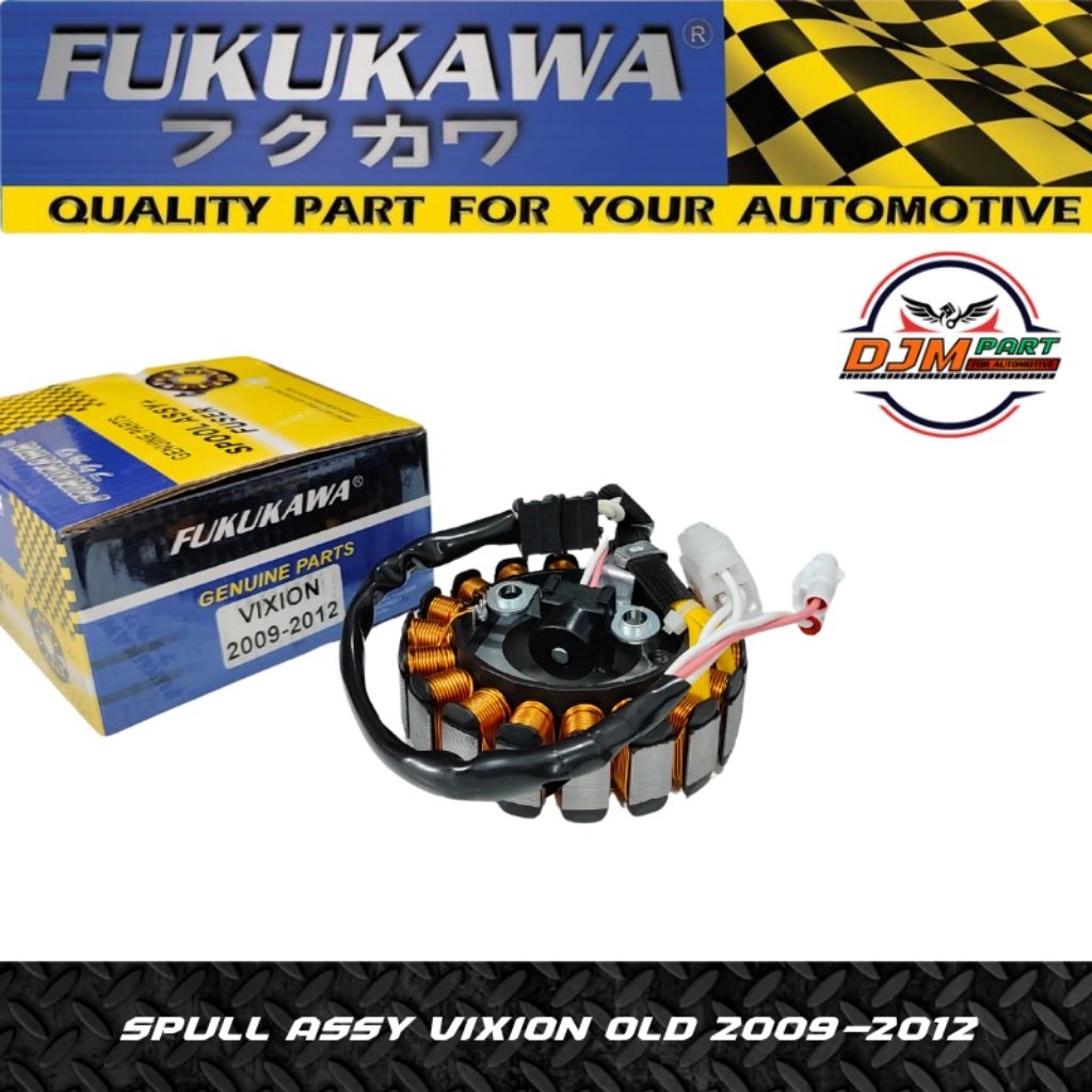 Spull Assy Spull Pengapian Vixion Old 2009-2012 Original Fukukawa