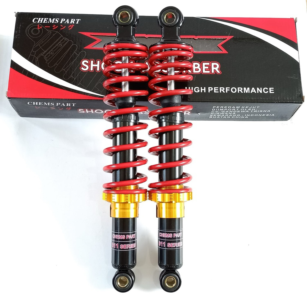Shockbreaker Belakang 280MM,MERAH
