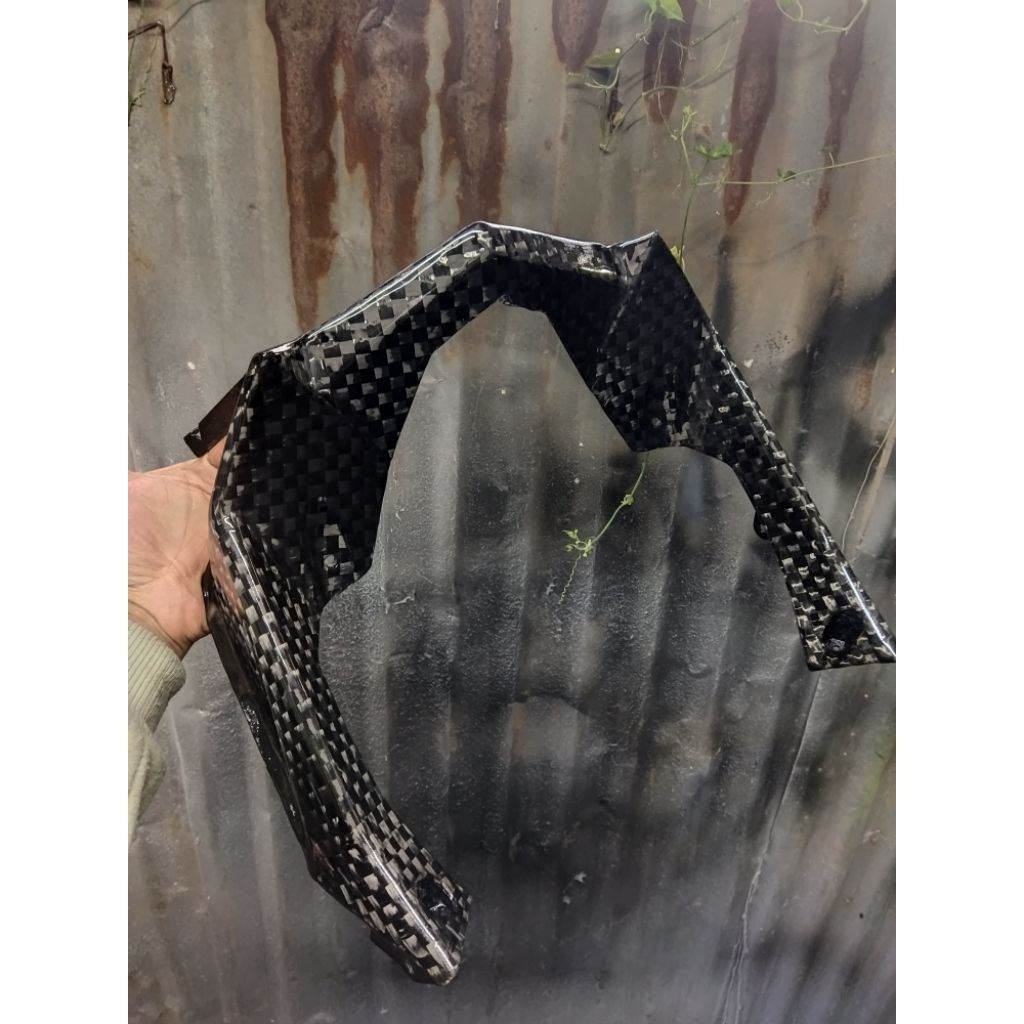 GARNISH HEADLAMP INNER VARIO LED OLD 125/150 CARBON KEVLAR ORIGINAL