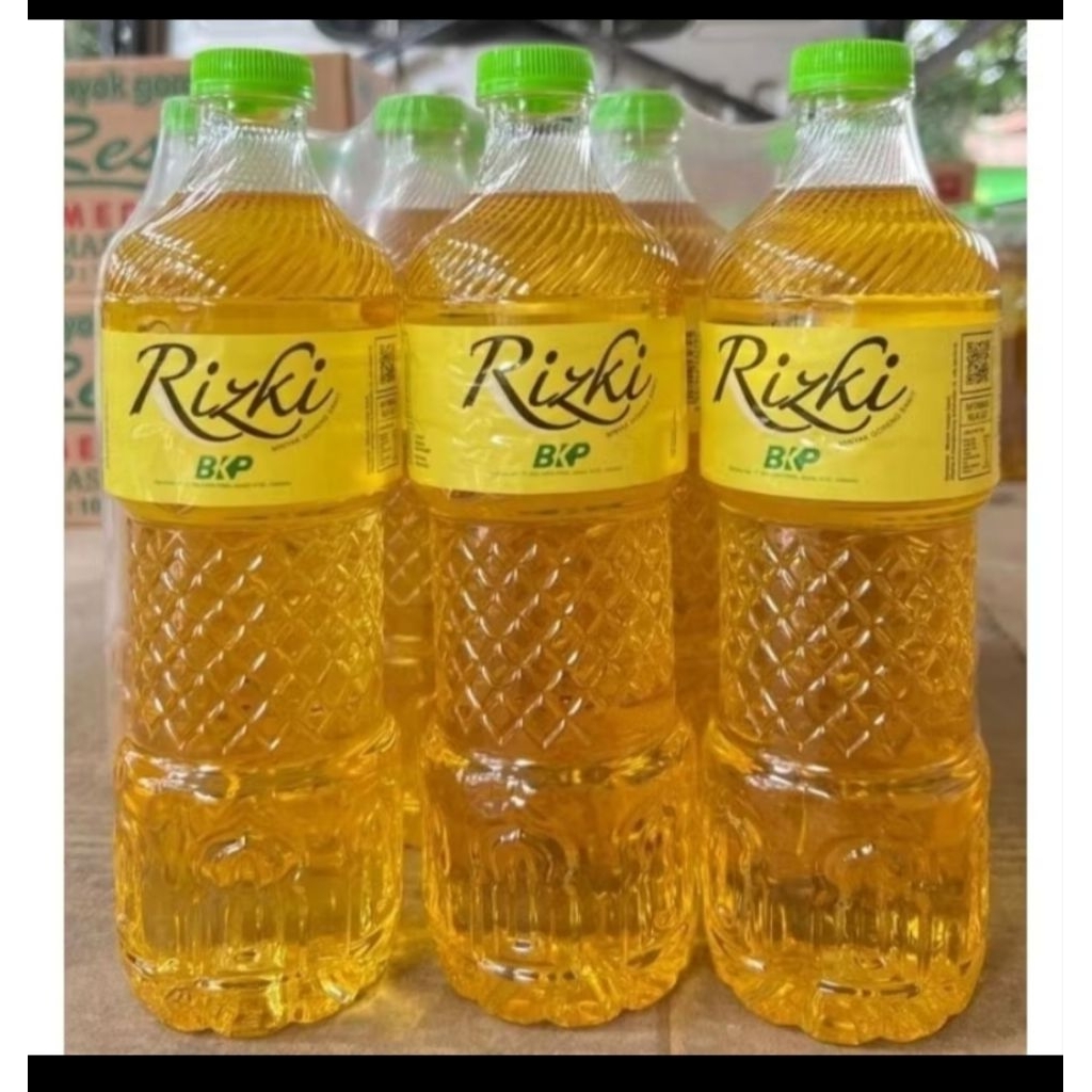 

Rizki 800mlx12 botol minyak goreng original