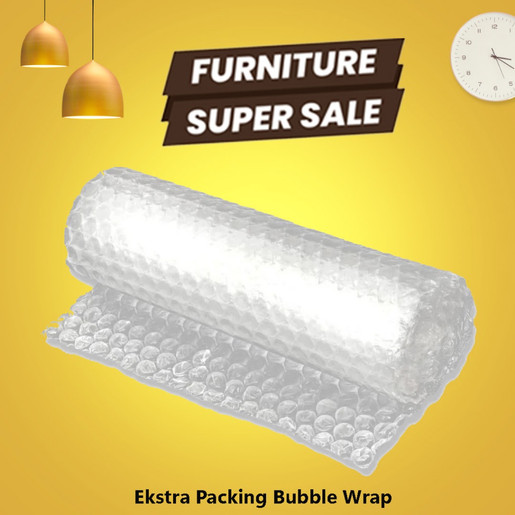 

BUBBLE WRAP SAFETY PACKING / TAMBAHAN PACKING EXTRA AMAN