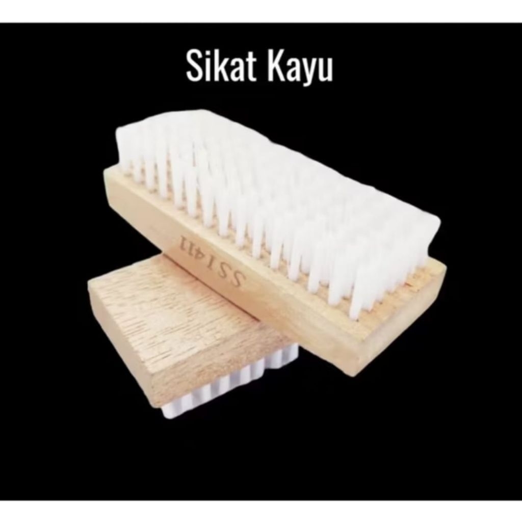 Sikat cuci baju kayu / sikat baju / sikat kayu / sikat songkok