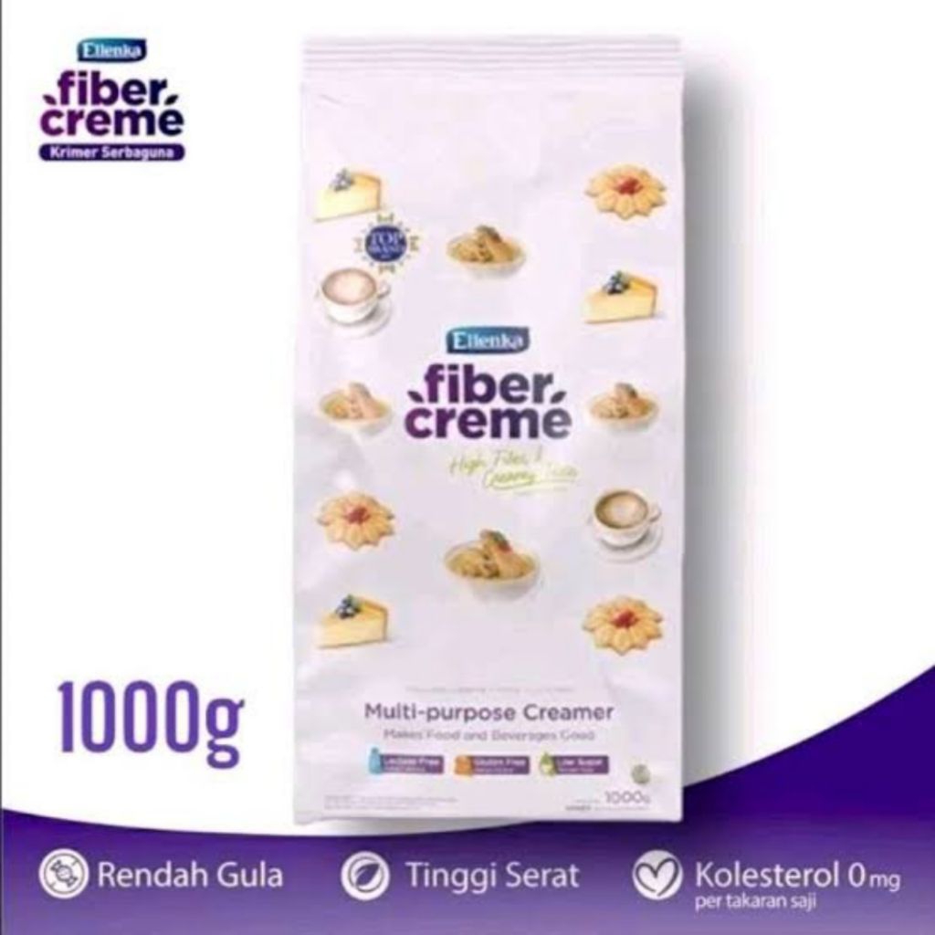 

Fiber Creme 1 Kg Fiber Creme EllenkaCreamer Krimer Serbaguna Pengganti Santan dan Susu
