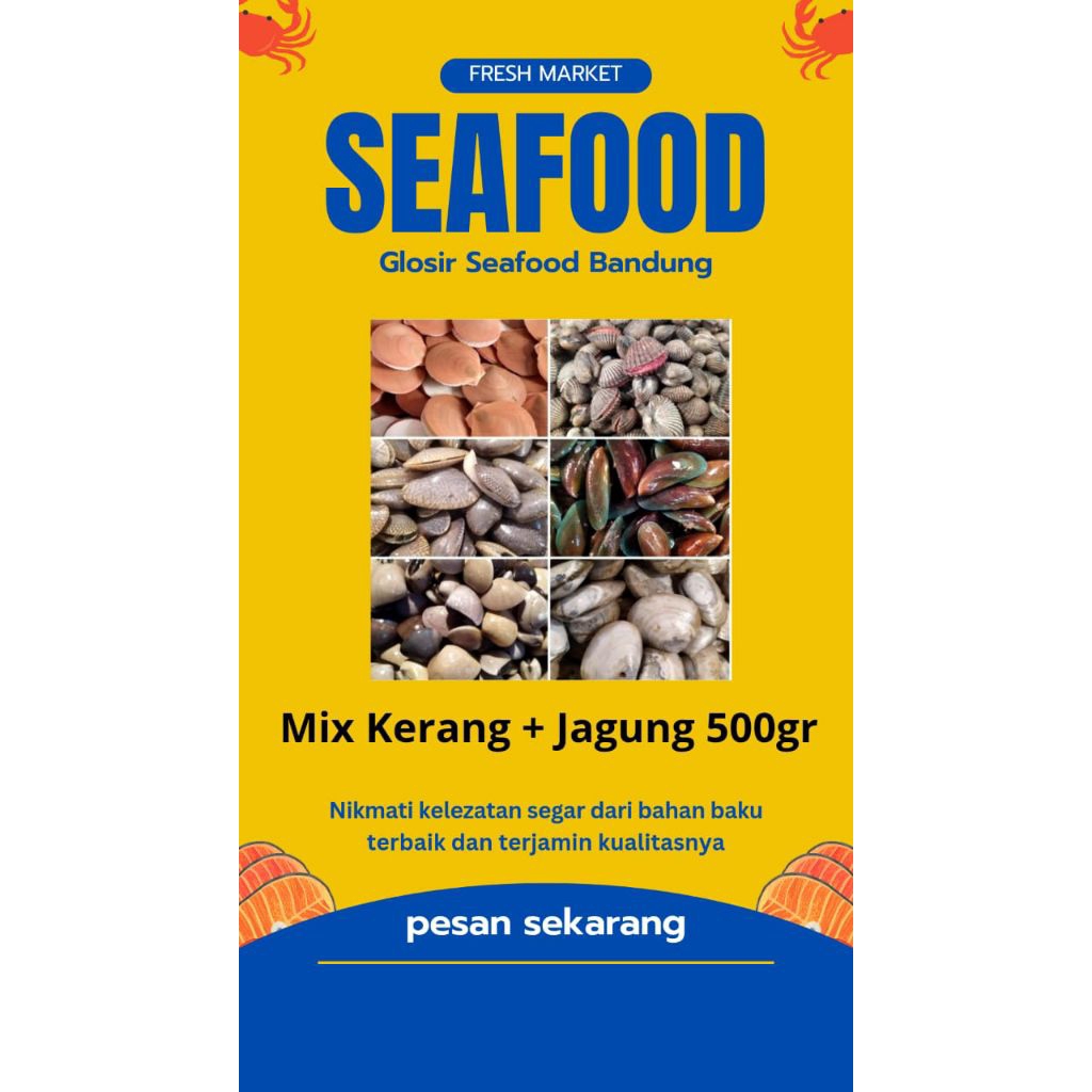 Mix Kerang Seafood Fresh