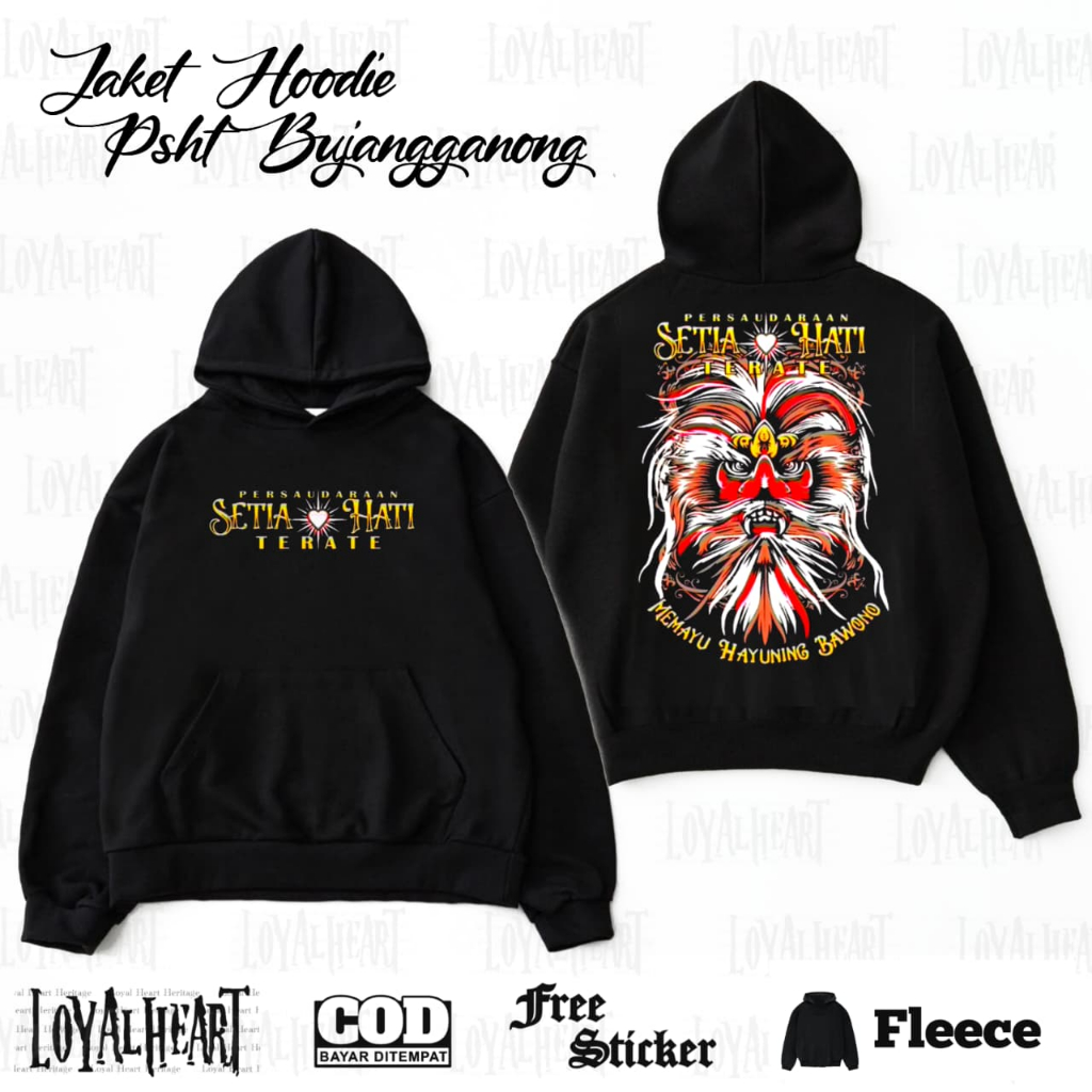 jaket psht bujangganong - jaket hoodie psht keren - Jaket Hoodie Bujangganong - JAKET PSHT