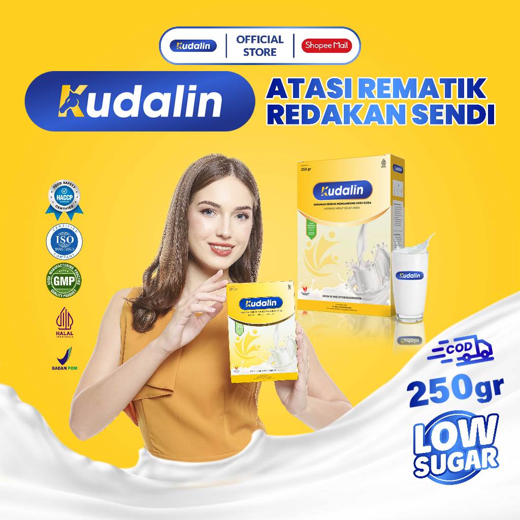 

Kudalin Susu Kuda Liar Rasa Original | Mengatasi Pernafasan & Magh Berat 250 Gram | Paket 1 Box
