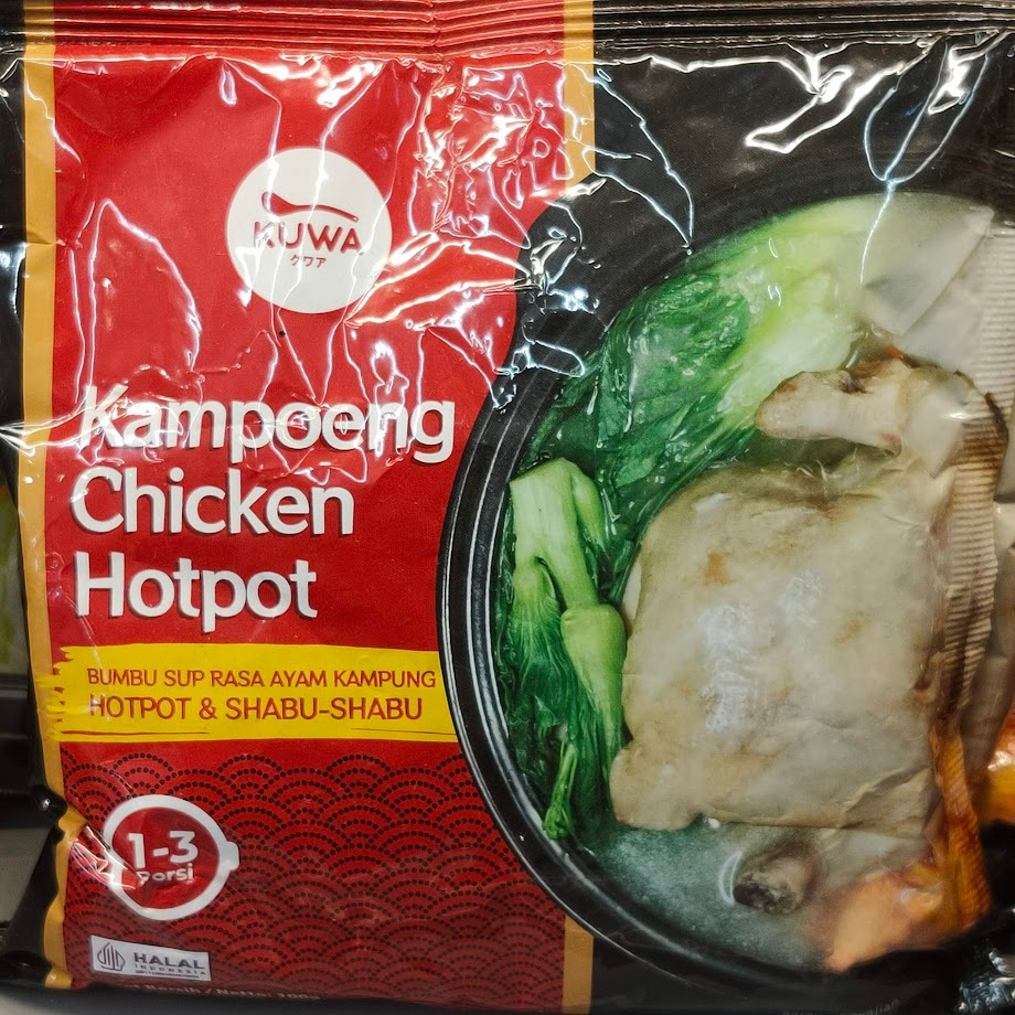 

KUWA Kampoeng Chicken Hotpot 100gr Bumbu Sup Ayam Kampung Hotpot & Shabu-Shabu