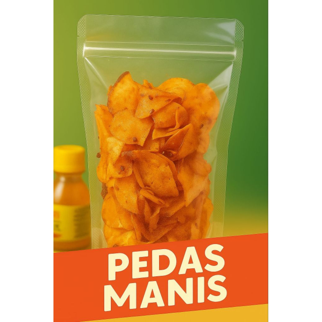 Keripik Singkong Renyah , Gurih , Nagih 1000 g/1 kg