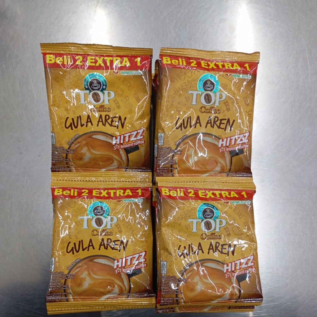 

Top Coffe Gula Aren Renceng Isi 15sachet 22gr