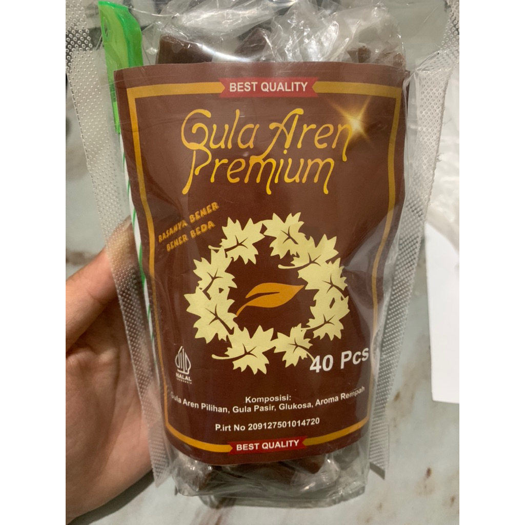 

Gula Aren Premium 1 pack isi 40 pcs