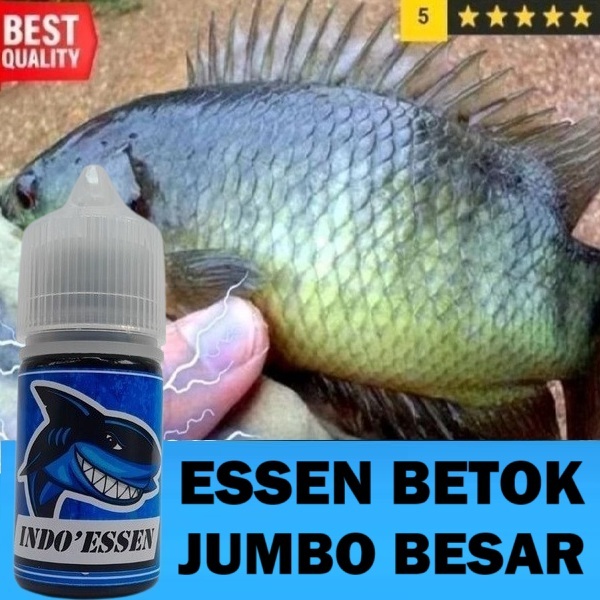 ESSEN IKAN BETOK JUMBO BESAR SUPER STRIKE ISI 30ML