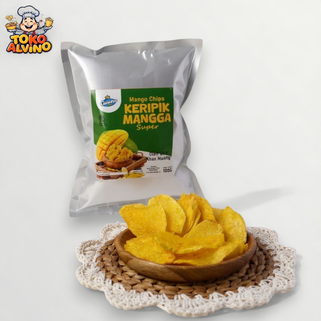

KERIPIK MANGGA SUPER KHAS MALANG 100GR | RASA TROPISNYA NAIK KELAS, BIKIN NAGIH!
