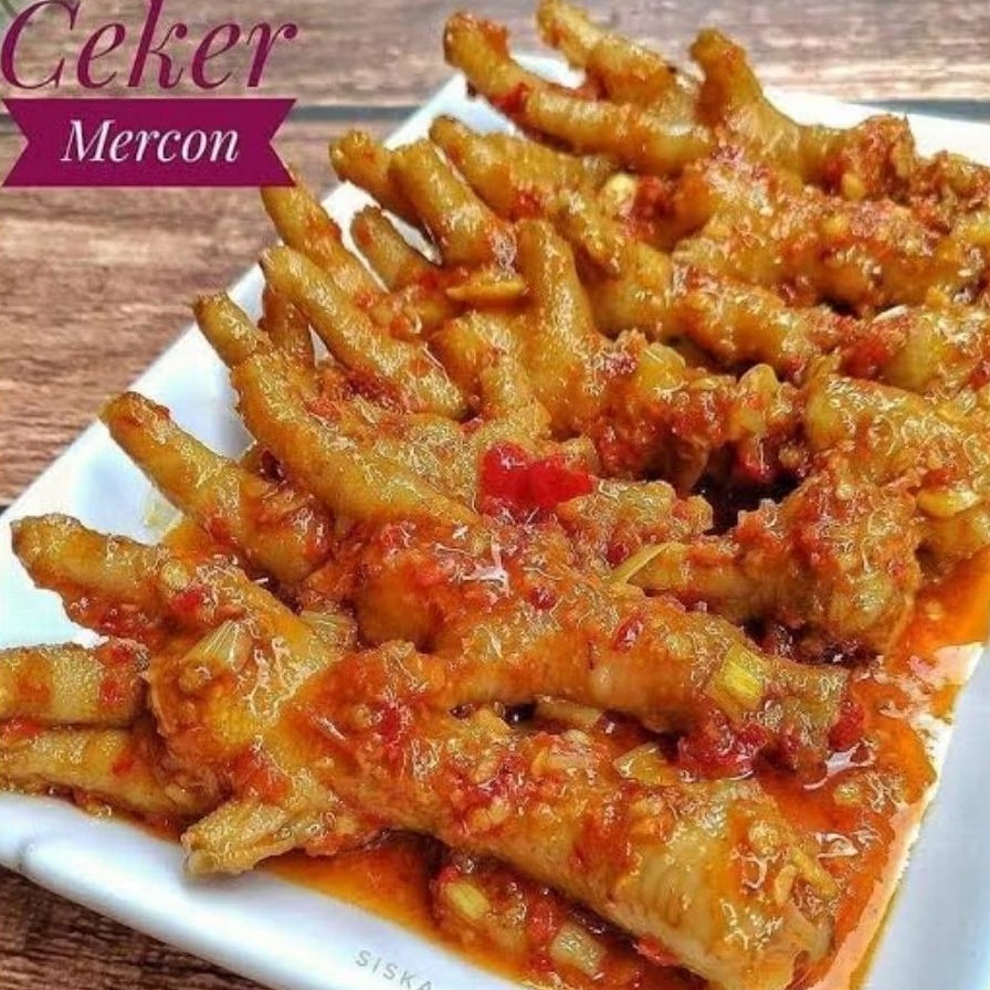 Seblak Ceker Mercon Frozen Pedas Gurih Terbaru 200gram